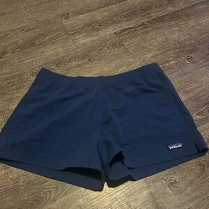 Patagonia Women's Deep Blue Athletic Shorts